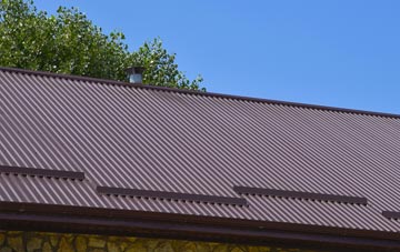 typical St Aethans corrugated roof uses