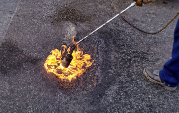 St Aethans flat roofing repairs